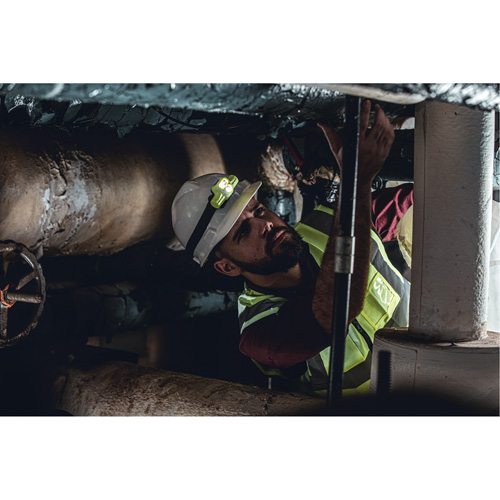 USB HAZ-LO&reg; Intrinsically Safe Headlamp, LED, 250 Lumens, 7 Hrs. Run Time, Rechargeable Batteries Nuna Depot Inc.