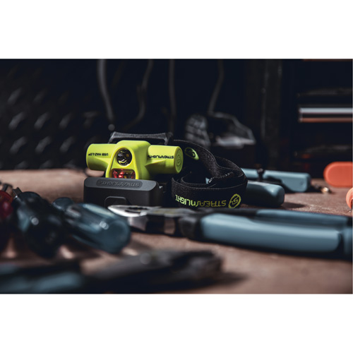 USB HAZ-LO&reg; Intrinsically Safe Headlamp, LED, 250 Lumens, 7 Hrs. Run Time, Rechargeable Batteries Nuna Depot Inc.