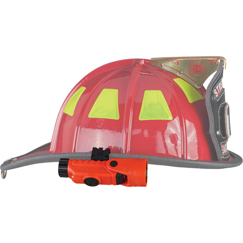 Vantage&reg; 180 X Multi-Fuel Helmet/Right Angle Flashlight, LED, Rechargeable/CR123A Batteries, Nylon Polymer Nuna Depot Inc.