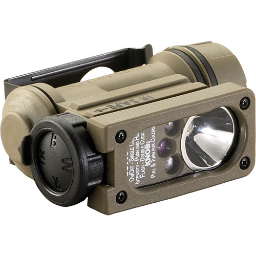 Lampe main libres Sidewinder Compact II, DEL, 55 lumens, 6 hres de fonctionnement, piles AA Nuna Depot Inc.