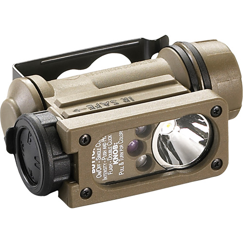 Lampe mains libres Sidewinder Compact II, mod&egrave;le militaire, DEL, 55 lumens, 6 hres de fonctionnement, piles AA Nuna Depot Inc.