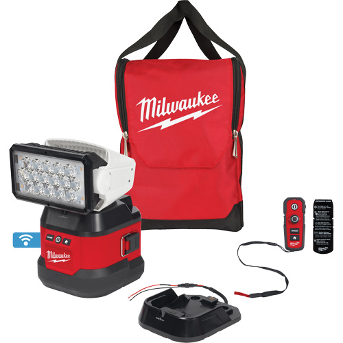 Utility Remote Control Search Light Kit, LED, 4250 Lumens Nuna Depot Inc.