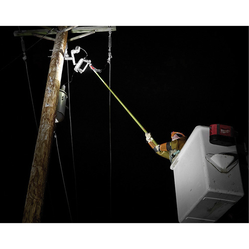 Lampe USB polyvalente REDLITHIUM pour perche isolante, DEL, Piles Rechargeable, Aluminium Nuna Depot Inc.