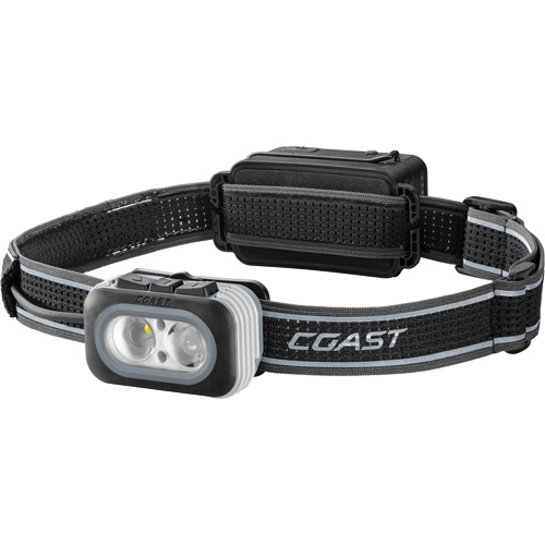 RL20RB Tri-Colour Headlamp, LED, 1000 Lumens, 16 Hrs. Run Time, Rechargeable Batteries Nuna Depot Inc.