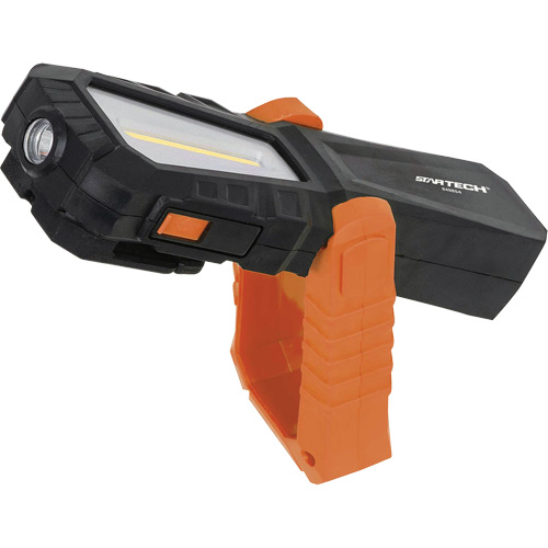 Rechargeable COB Work Light with Magnetic Pivot Base, LED, 240 Lumens, Plastic Housing Nuna Depot Inc.