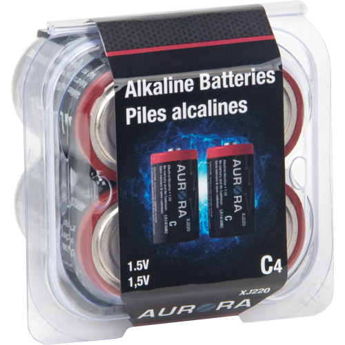 Piles alcalines industrielles, C, 1,5 V Nuna Depot Inc.