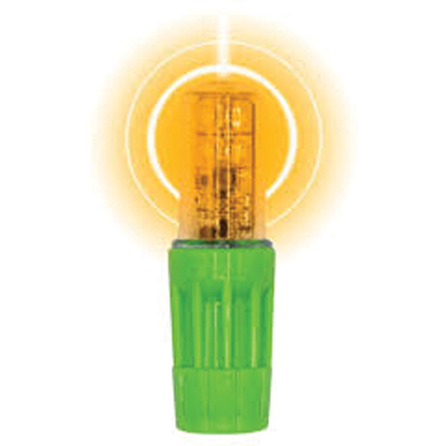 Lampe &agrave; DEL tr&egrave;s lumineuse Rocket II pour les fouets d'avertissement style &agrave; douille 1156, Clignotement, Ambr&eacute;e Nuna Depot Inc.