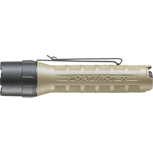 Polytac&reg; X Flashlight, LED, 600 Lumens, CR123A Batteries Nuna Depot Inc.