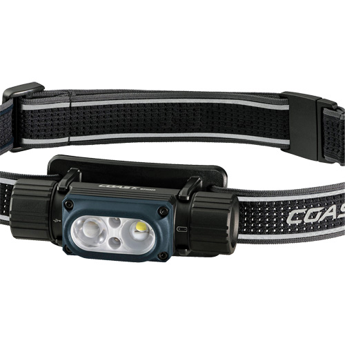 Lampe frontale ultra lumineuse &agrave; alimentation double &eacute;tanche &agrave; l'eau WPH30R, DEL, 1000 lumens, piles Rechargeable Nuna Depot Inc.
