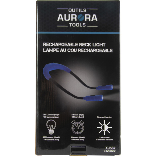 Lampe de travail, Lampe tour de cou, Rechargeable, 300 lumens Nuna Depot Inc.