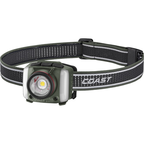 Lampe frontale FL97R &agrave; trois couleurs avec syst&egrave;me Twist Focus et commande vocale, DEL, 830 lumens, 2 hres de fonctionnement, piles Rechargeable Nuna Depot Inc.