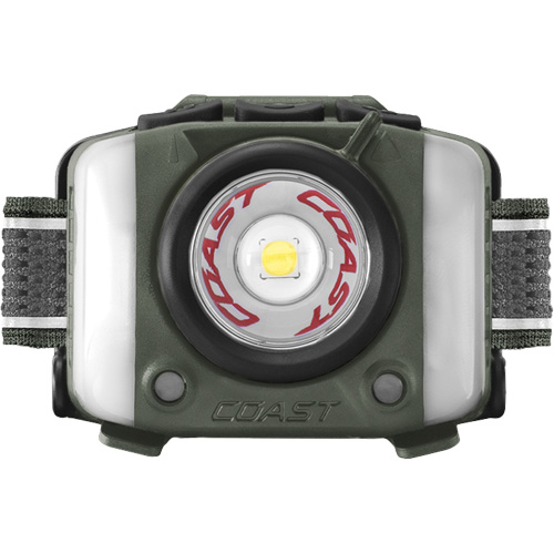 Lampe frontale FL97R &agrave; trois couleurs avec syst&egrave;me Twist Focus et commande vocale, DEL, 830 lumens, 2 hres de fonctionnement, piles Rechargeable Nuna Depot Inc.