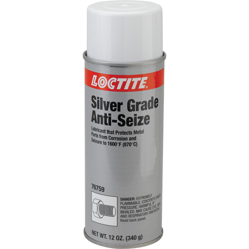 Antigrippant qualit&eacute; argent, Canette a&eacute;rosol, Temp. max. de 1600°F (871°C) Nuna Depot Inc.