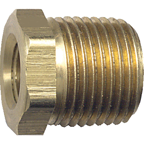 R&eacute;duction m&acirc;le-femelle pour tuyau, 3/8" x 1/4", NPT x FPT, Laiton Nuna Depot Inc.