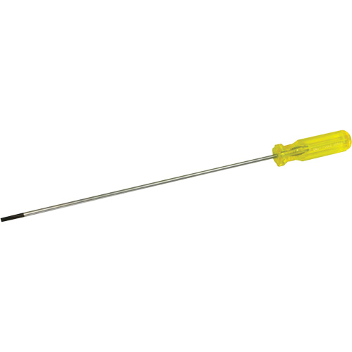 Tournevis &agrave; fente d'&eacute;lectricien, Tige de 3/16", Ronde, 15-1/2" lo, Prise en Plastique Nuna Depot Inc.