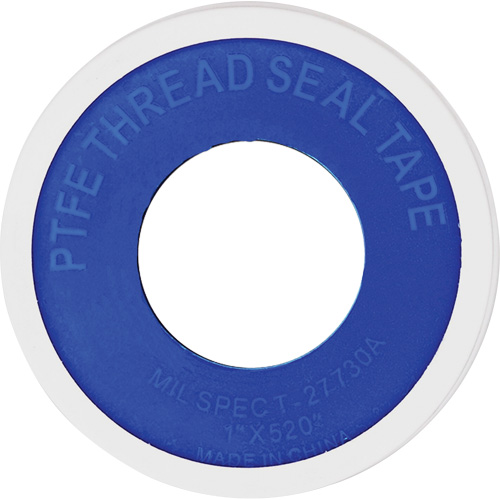 PTFE Thread Tape, 520" L x 1" W, White Nuna Depot Inc.