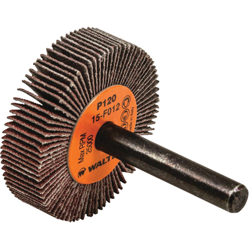 Disque &agrave; lamelles Coolcut, Oxyde d'aluminium, Grain 120, 1-1/2" x 3/8" x 1/4" Nuna Depot Inc.