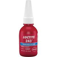 Threadlocker 243 Oil Tolerant, Blue, Medium, 10 ml, Bottle Nuna Depot Inc.