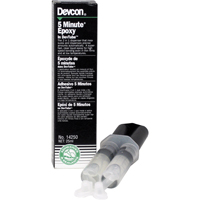 Adh&eacute;sif 5 minutes, 25 ml, Cartouche double, Deux composants, Transparent Nuna Depot Inc.