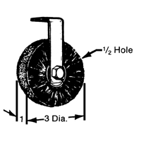 Brosses plates, rondes ou Roto Nuna Depot Inc.
