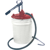 Manual Lubrication Pumps - Dual Leverage Dispensers, Zinc, 2.6 oz./Stroke, Fits 5 gal. Nuna Depot Inc.