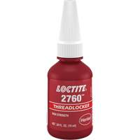 Threadlocker 2760 Instant Adhesive, Red, High, 10 ml, Bottle Nuna Depot Inc.