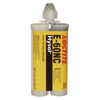 E-60NC Electrically Non-Corrosive Structural Adhesives, 200 ml, Dual Cartridge, Two-Part, Black Nuna Depot Inc.