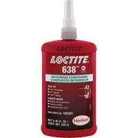 Compos&eacute; de retenue Loctite 638, 250 ml, Bouteille, Vert Nuna Depot Inc.
