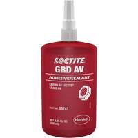 Letter Grade AV Threadlocker, Red, High, 250 ml, Bottle Nuna Depot Inc.