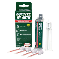 Adh&eacute;sif hybride pour r&eacute;parations structurales HY 4070, Deux composants, Cartouche double, 11 g, Blanc cass&eacute; Nuna Depot Inc.