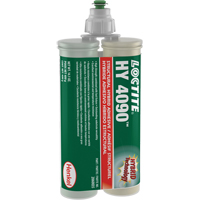 Adh&eacute;sif hybride pour r&eacute;parations structurales HY 4090, Deux composants, Cartouche double, 400 g, Blanc cass&eacute; Nuna Depot Inc.