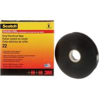 Scotch&reg; Vinyl Electrical Tape, 19 mm (3/4") x 33 m (108'), Black, 10 mils Nuna Depot Inc.
