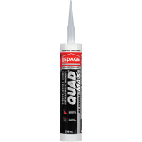 Quad&reg; Max Siding & Window Sealant, 280 ml, Tube, Off-White Nuna Depot Inc.