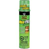Touch 'n Foam&reg; Max Fill Triple Expanding Sealant, 566 g, Aerosol Can, Cream Nuna Depot Inc.