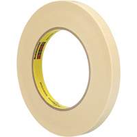 Scotch&reg; High-Performance Masking Tape 232, 12 mm (1/2") x 55 m (180'), Tan Nuna Depot Inc.