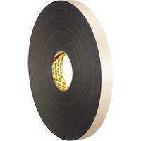 Double-Coated Foam Tape, 33 m (108') L x 12.7 mm (1/2") W, 62 mils, Polyethylene Nuna Depot Inc.