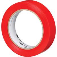 Ruban en vinyle pour travaux g&eacute;n&eacute;raux 764, 25,4 mm (1") la x 32,9 m (108') lo, 5 mils, Rouge Nuna Depot Inc.