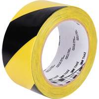 Hazard Warning Tape 766, 50.8 mm (2") x 33 m (108'), Black/Yellow Nuna Depot Inc.