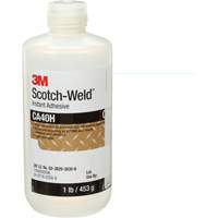 Colle instantan&eacute;e Scotch-Weld, Transparent, Bouteille, 1 lb Nuna Depot Inc.