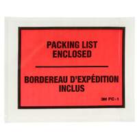Packing List Envelope, 5-1/2" L x 4-1/2" W, Endloading Style Nuna Depot Inc.