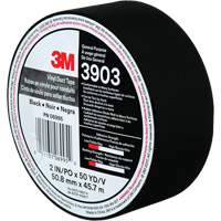 Rubans adh&eacute;sifs en vinyle 3903, 48 mm (2") la x 45 m (148') lo, 6,5 mils, Noir Nuna Depot Inc.
