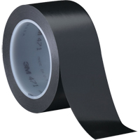 471 Vinyl Tape, 12 mm (1/2") W x 32.9 m (108') L, 5.3 mils, Black Nuna Depot Inc.