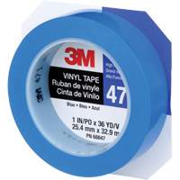 Ruban en vinyle 471, 25,4 mm (1") la x 32,9 m (108') lo, 5,3 mils, Bleu Nuna Depot Inc.