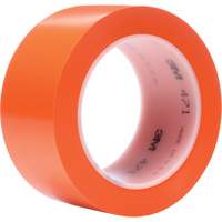 Ruban en vinyle 471, 50,8 mm (2") la x 32,9 m (108') lo, 5,2 mils, Orange Nuna Depot Inc.
