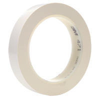Ruban en vinyle 471, 25,4 mm (1") la x 32,9 m (108') lo, 5,3 mils, Blanc Nuna Depot Inc.