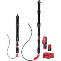 M12 Trapsnake 2-Tool Combo Urinal Auger Kit, Powered, Bulb, 4'/6' Cable Length, 1/2"/3/8" Cable Diameter Nuna Depot Inc.