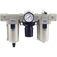 Filtre, r&eacute;gulateur, lubrifiant avec bol m&eacute;tallique, 1/2" NPT, 150 psi Nuna Depot Inc.