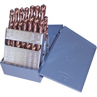 Jobber Length Drill Set, 15 Pieces, Cobalt Nuna Depot Inc.