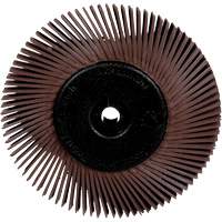Brosses radiales bristle pour meuleuses d'&eacute;tabli, Grain 36X, 6" dia. Nuna Depot Inc.