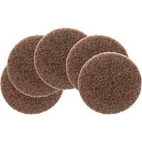 Disque de conditionnement de surface Roloc Scotch-Brite, 2" dia., Grain Cors&eacute;, Oxyde d'aluminium Nuna Depot Inc.